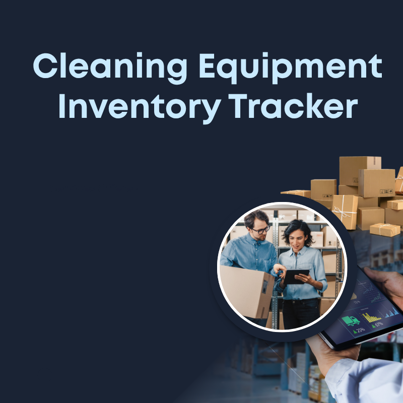 Cleaning Equipment Inventory Tracker