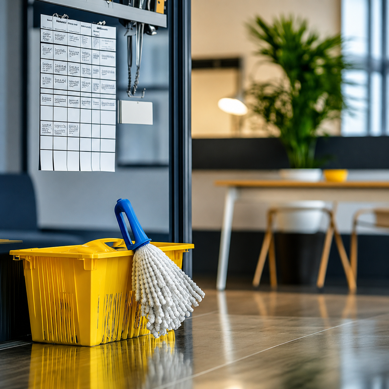 Daily Cleaning Schedule Template