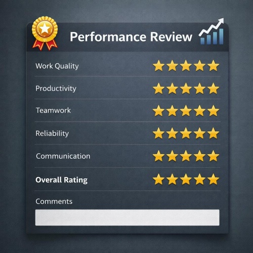 Employee Performance Review Form (Turkish Workplace Culture)