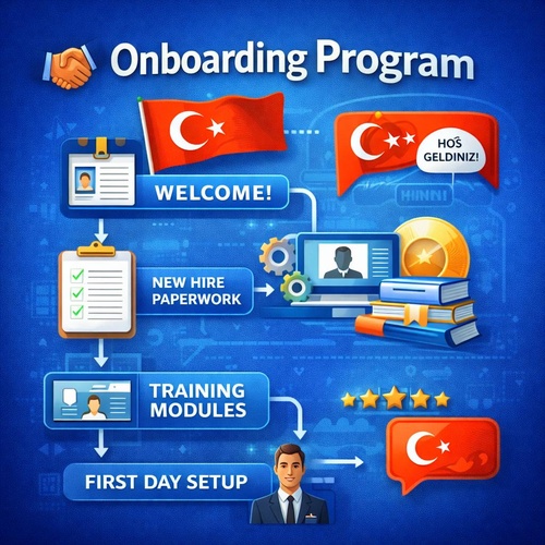 Employee Onboarding Program for Turkish Cleaning Staff