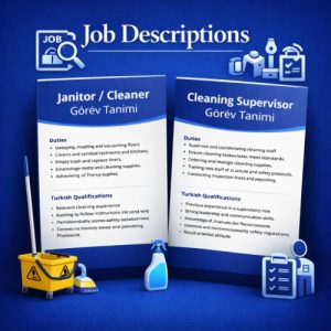 Job Description Templates for Turkish Market