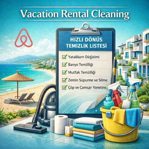 Airbnb & Vacation Rental Cleaning Checklist for Turkey