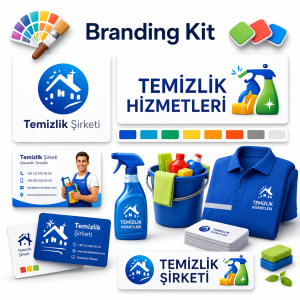 Branding Kit for Turkish Cleaning Businesses