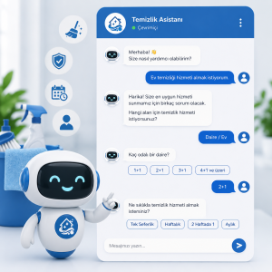 Chatbot Script for Turkish Cleaning Websites