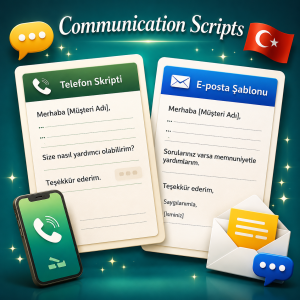 Client Communication Scripts for Turkish Market