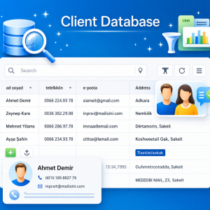 Client Database Template for Turkish Market