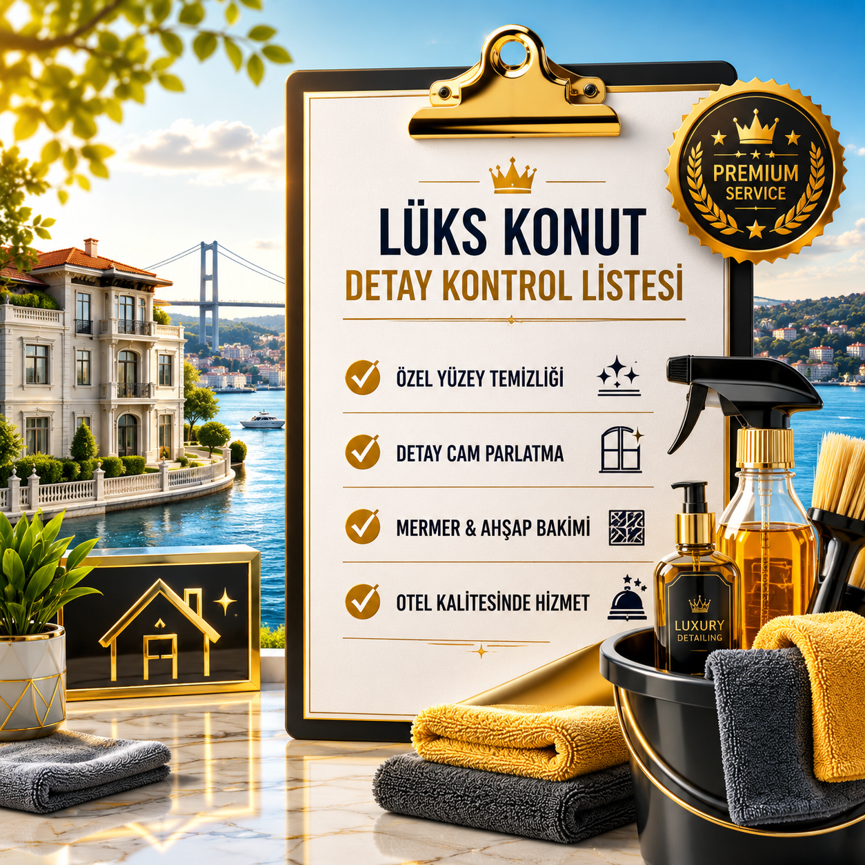 Luxury Home Detailing Checklist for Turkey