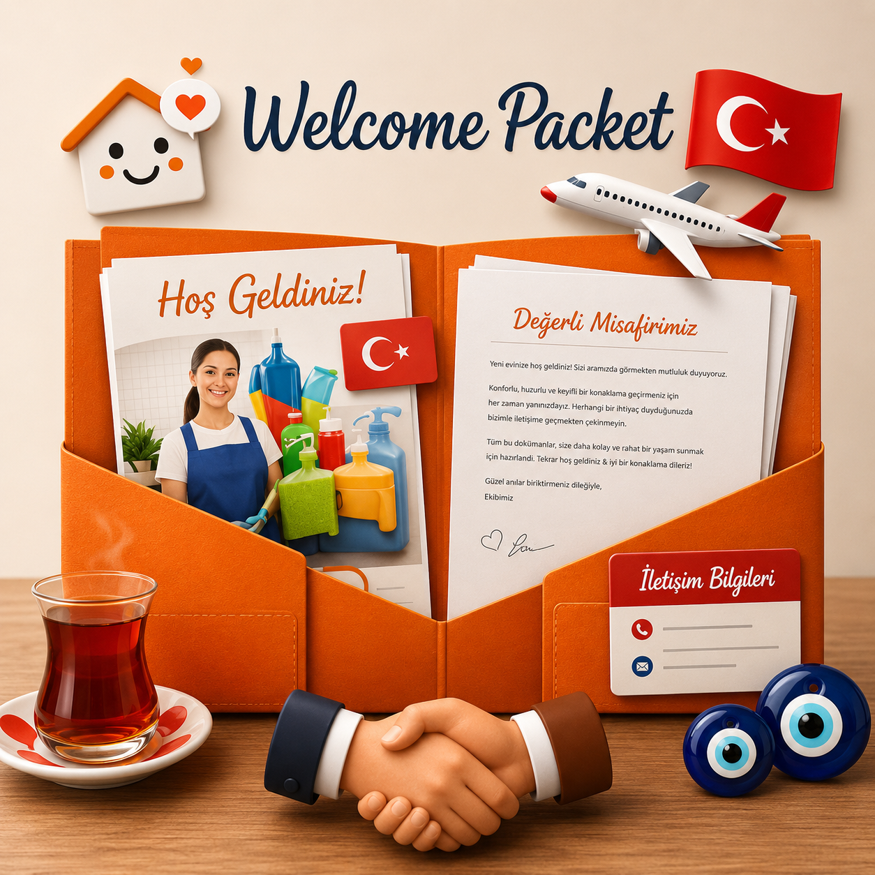 New Client Welcome Packet for Turkish Market
