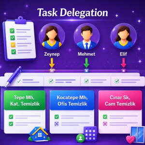 Task Delegation Template for Turkish Teams