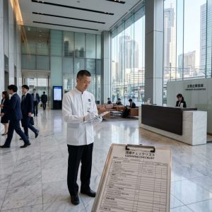 Commercial Cleaning Checklist (Japanese Business Spaces)