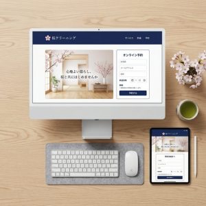 Cleaning Business Website Template (Japanese Market Optimized)