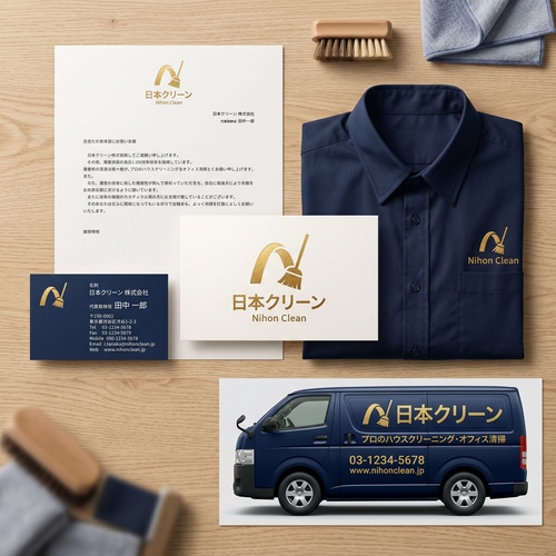 Branding Kit for Japanese Cleaning Businesses