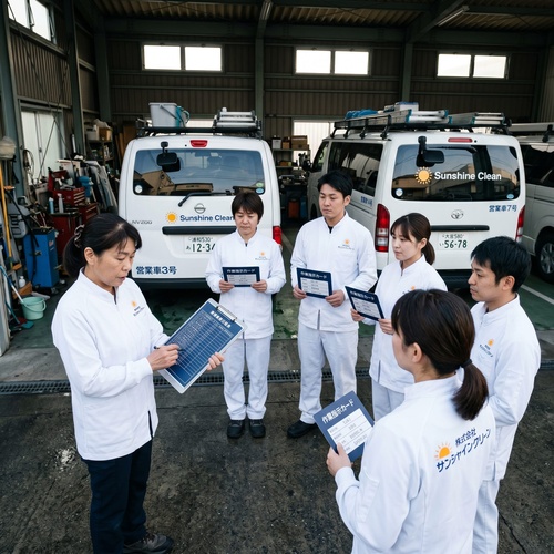 Task Delegation Template for Japanese Cleaning Teams