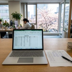 Employee Timesheet Template (Japanese Labor Standards)